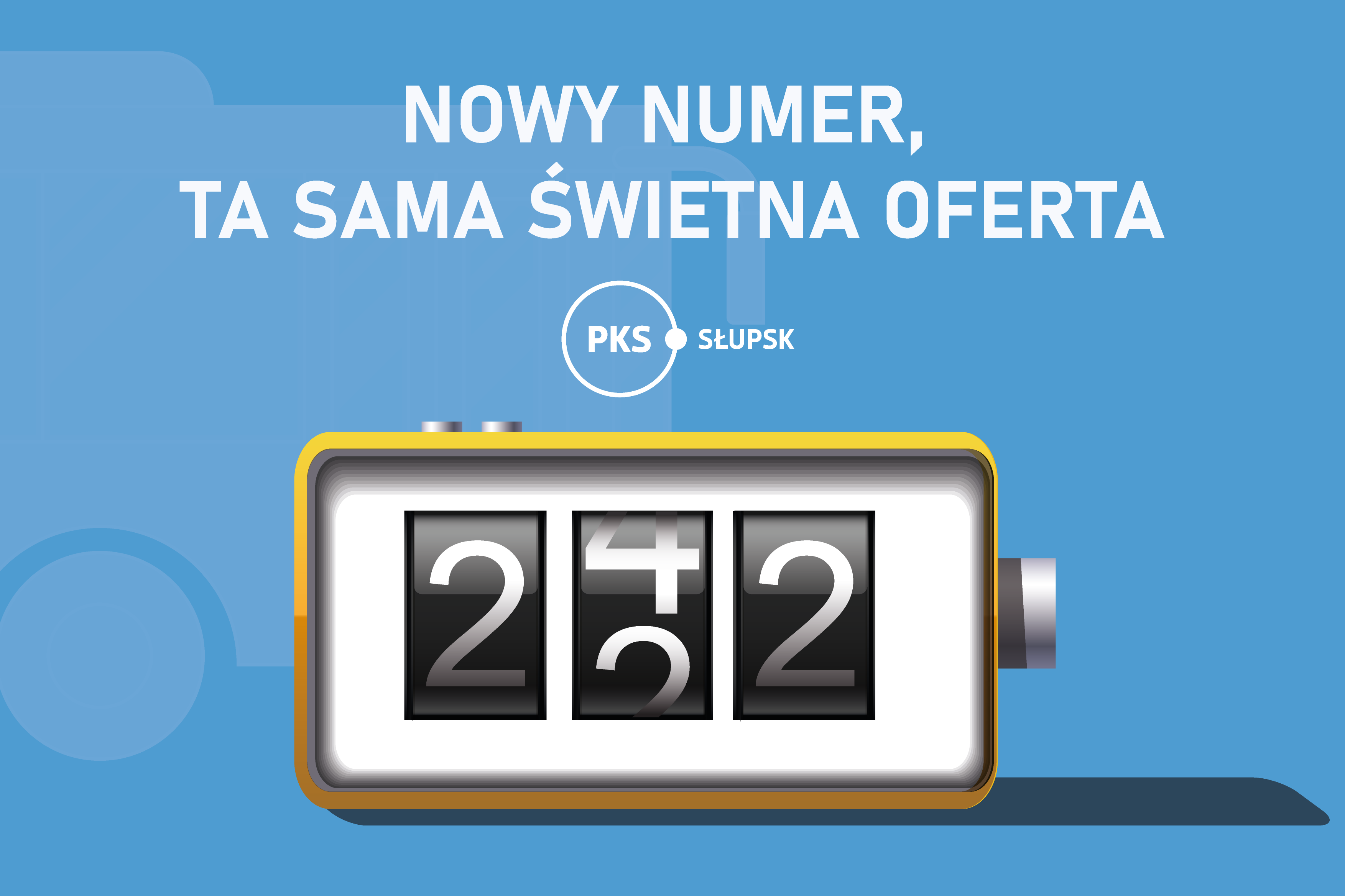 „242” – Nowy numer linii do Komorczyna, Zębowa i Gaci